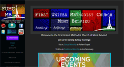 Desktop Screenshot of fumcmb.com
